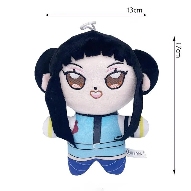 Anime nuevo Kpop Demon Hunters colgante muñeco de peluche juguete de dibujos animados lindo suave Rumi Mira Zoey muñecos de peluche juguete periferia para regalo de chico