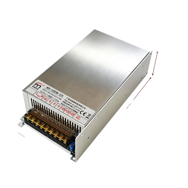 1200W Arcade Game Power Supply 12V100A DC Switching Power Adapter for Coin Operated Games Claw Machine Water Shooting Game