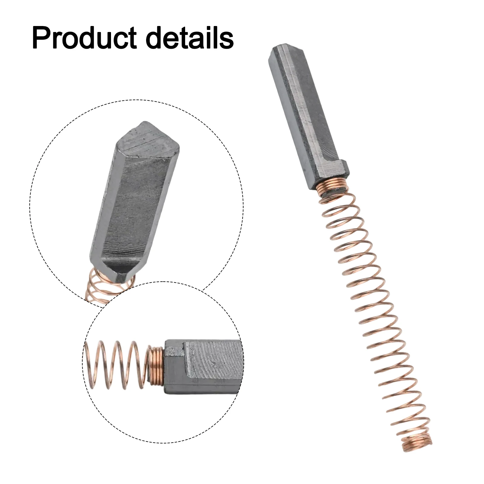 10PCS Carbon Brush Compatible with For W10380496 Designed for DIY Maintenance of Kitchen Appliances 10PCS Carbon