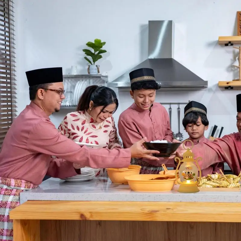 ไฟตกแต่ง Eid LED โคมไฟพกพาขนาดเล็ก Eid โคมไฟ LED Eid โคมไฟ LED Night Light Chic และ Stylish สําหรับ Home Tabletop