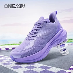 ONEMIX 2024 Breathable Comfortable Mesh Running Shoes Summer Sports Women Men Sports Outdoor Jump Rope Fitness Casual Shoes