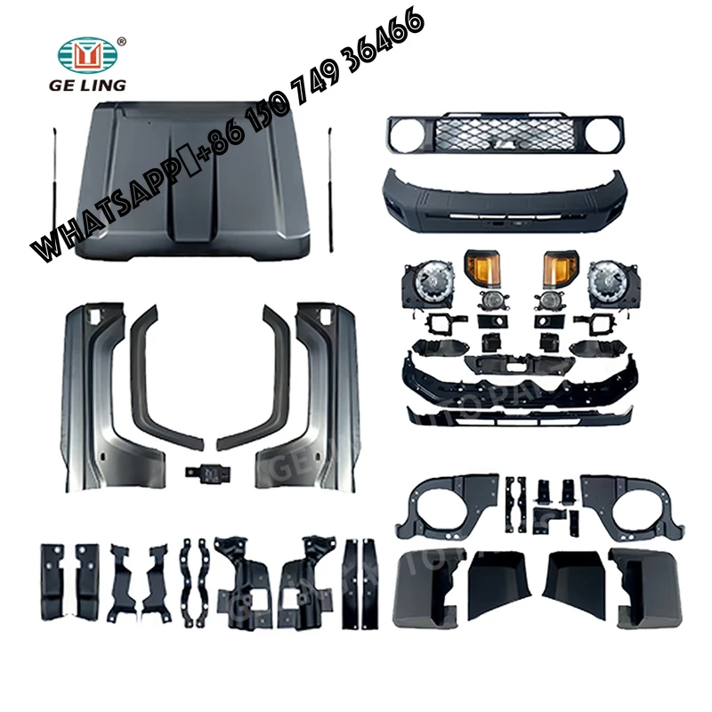 

Комплект для переоборудования кузова (обвес) для Toyota Land Cruiser 70 Series LC76 FJ76: обновление до версии 2024/2022