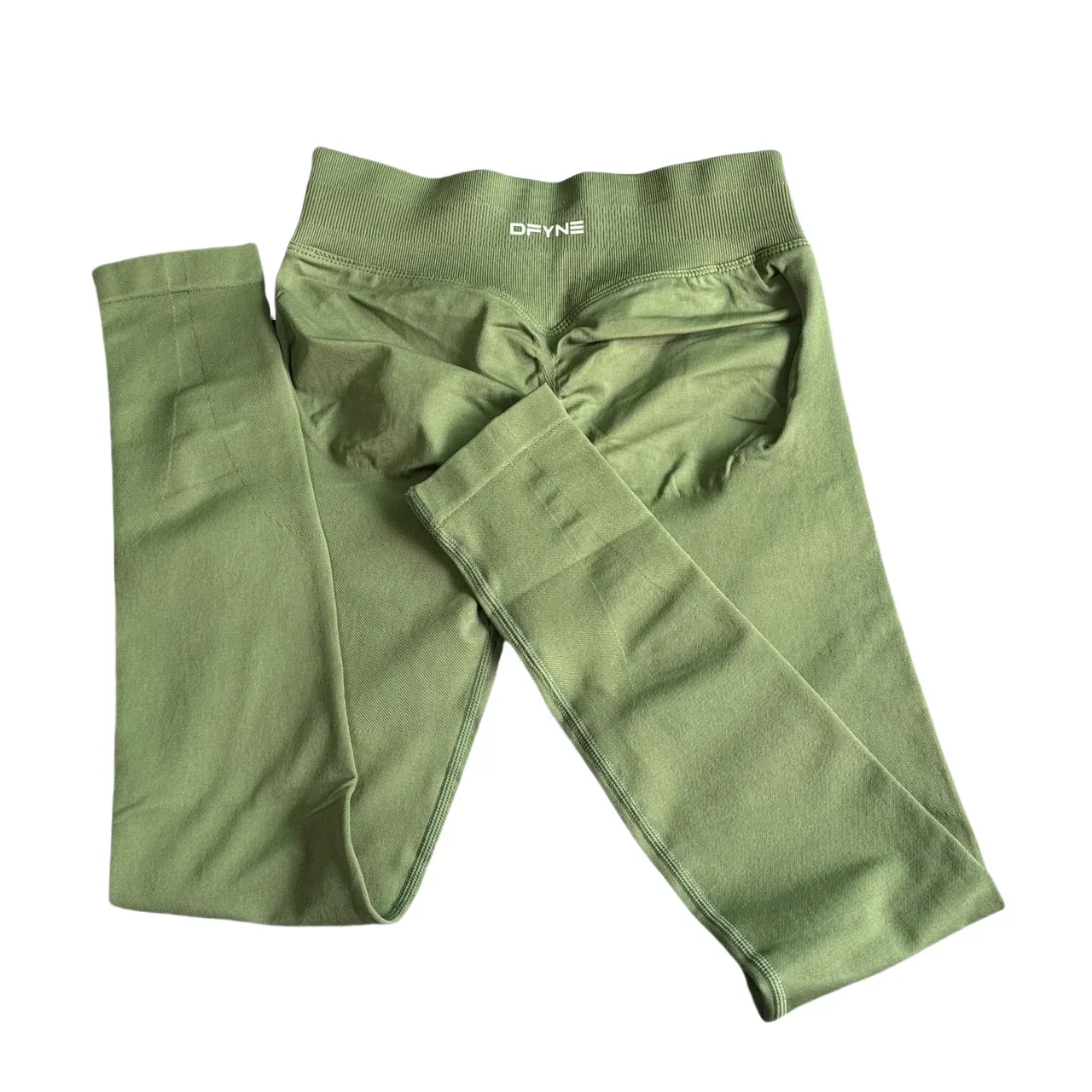 تأثير ديناميكي طماق شعار النساء سلس اليوغا السراويل الخامس الظهر Scrunch الغنيمة تجريب طماق مضلع الخصر اللياقة البدنية رداء ضيق للجيم