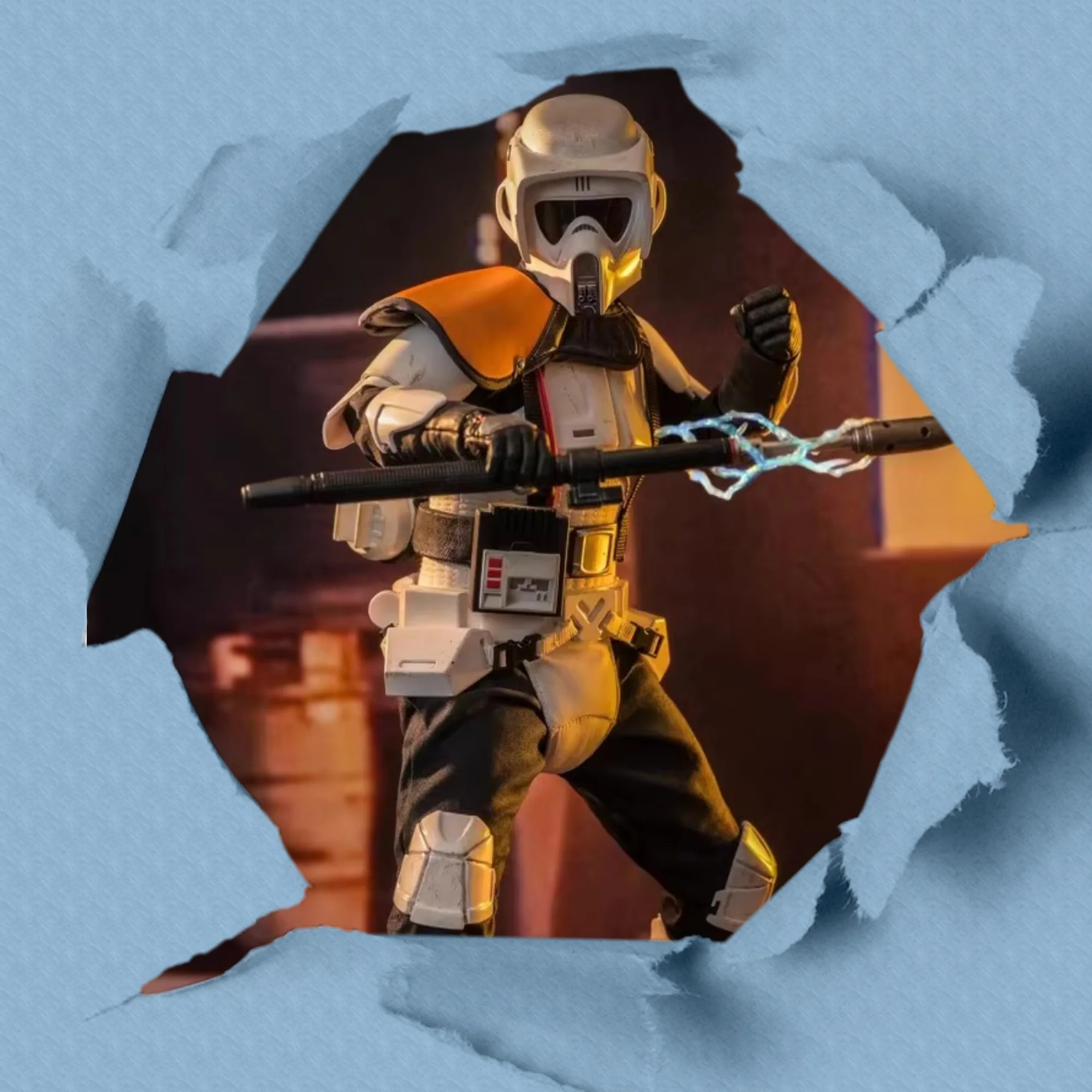 

Новый продукт HotToys VGM53 масштаб 1/6 научно-фантастическая пленка Survivor Of Jedi Imperial Scout полный набор 12-дюймовая фигурка