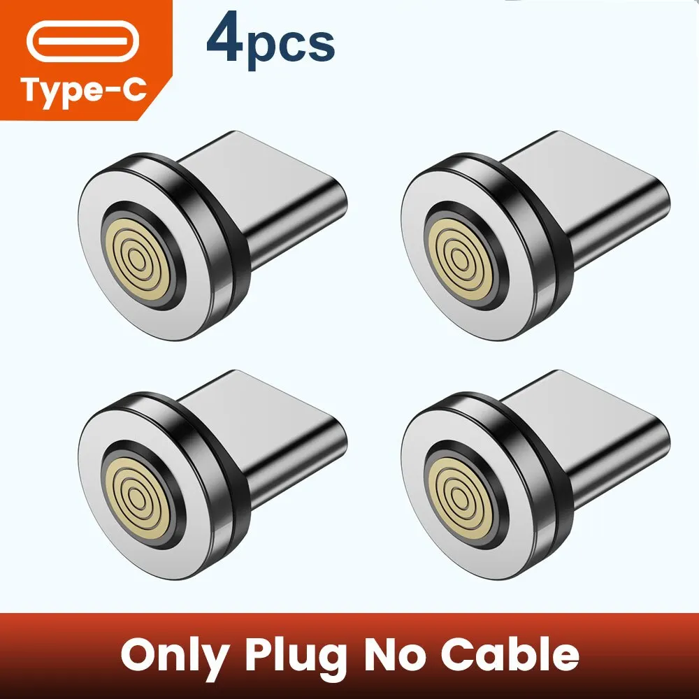 Toocki 540 Draaien Magnetische USB Type C Kabel Voor iPhone 12 X Xiaomi Snelle Oplader Micro USB Type-C Magneet Oplaadkabel Data Draad