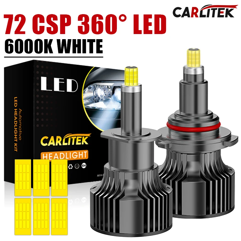 

600000LM 800W H7 Led 360 HB3 HB4 9012 HIR2 Led H11 H8 9006 9005 Car Headlight Bulb Auto Fog Lamp 12V 3D 6 Sided CSP Chips 6500K