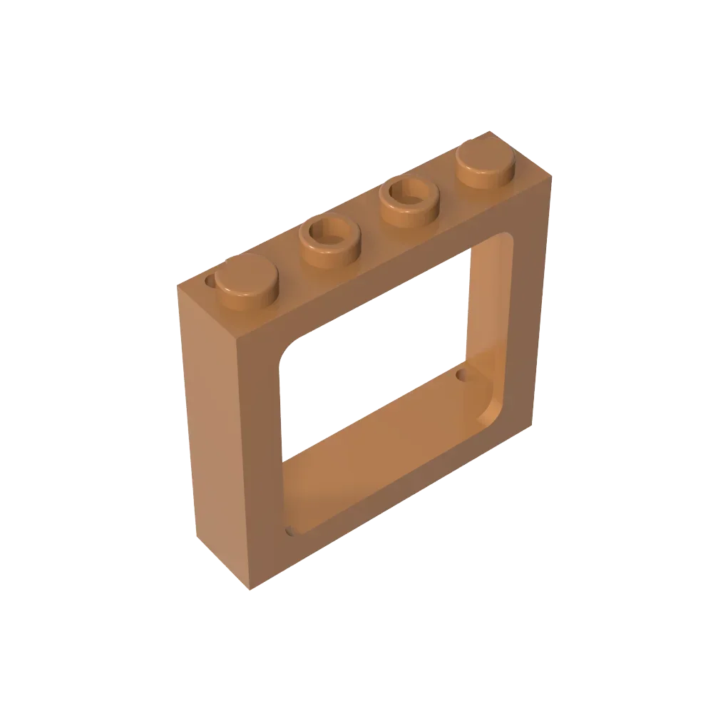 Gobricks GDS-2038 Window Bricks 1x4x3 Parts Train Shutter Compatible 6556 MOC Model Building Blocks Kids DIY Assembly Toys Gift