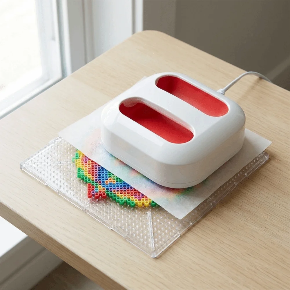 Handheld Heat Press Machine Fuse Bead Fast Heat Up Sublimation Iron Easy To Use Small Size Heat Transfer Machine Ironing