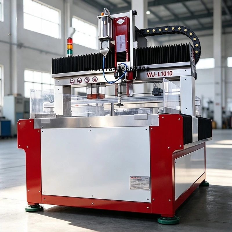 Water Jet Cutters Robot Factory Seller 5 Axis Cnc Waterjet Cutting Machine for Glass Crystal Stone Metal  High-Accuracy Hot Sale
