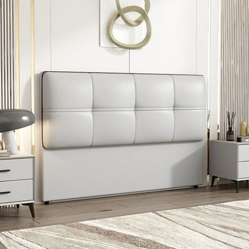 Bedside soft bag is simple and modern solid wood backrest floor ultra-thin backplane bedside single purchase.