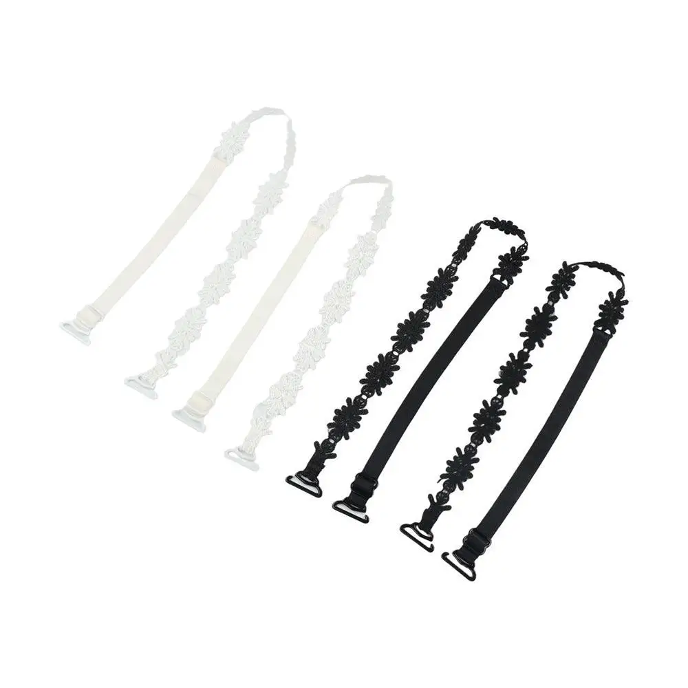 

Strap 1 Pair Summer Embroidered Lace Intimates Accessories Invisible Bra Strap Bra Accessories Transparent Shoulder Strap