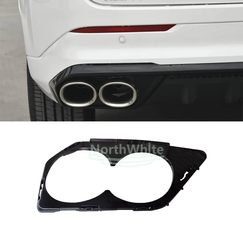 Rear Bumper Exhaust Pipe Decorative Cover For Changan UNI-Z Exhaust Muffler Tip Trim - view 3