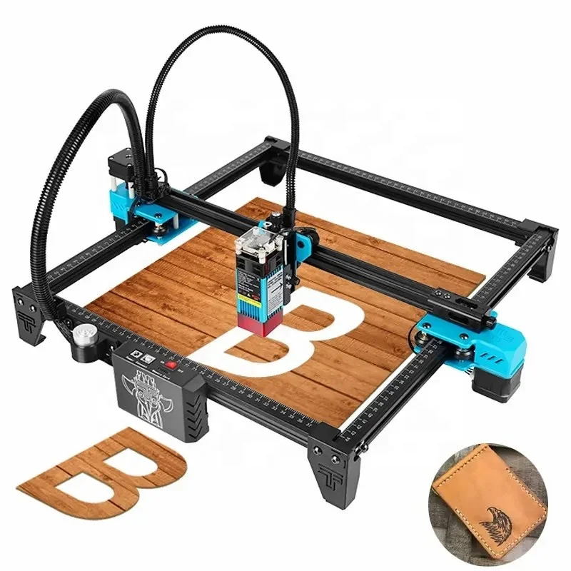 

Twotrees TTS-55 PRO Small Business Mini CNC Wood Engraver Machine Carve & Engrave on Wood MDF & Rubber Used Condition 3D Diode