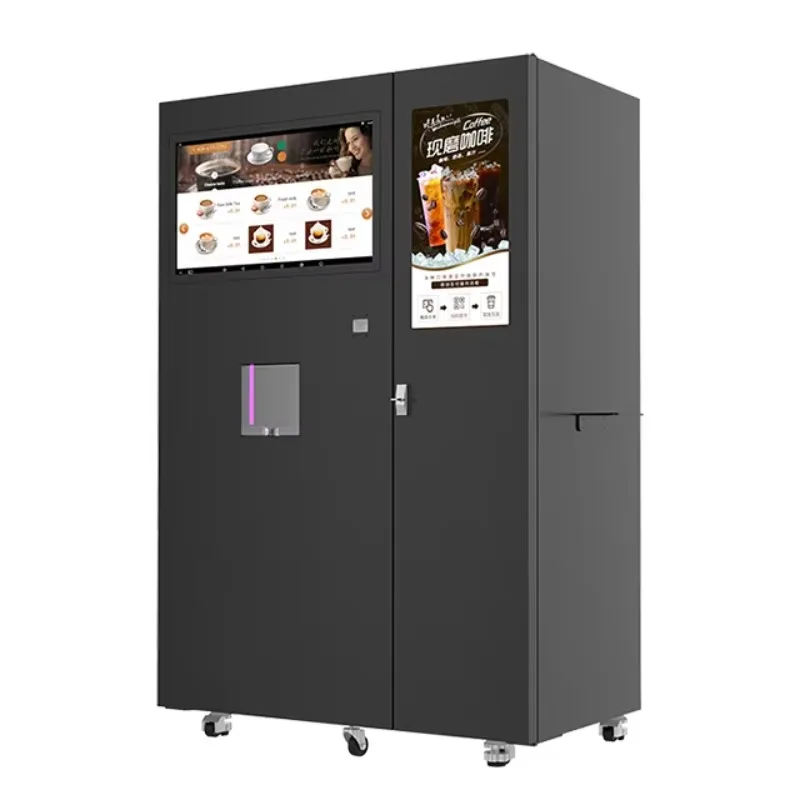 

Customized Commercial 24-Hour Automatic Coffee Vending Machine Standing Inner Ice Maker Home Use Energy Saving