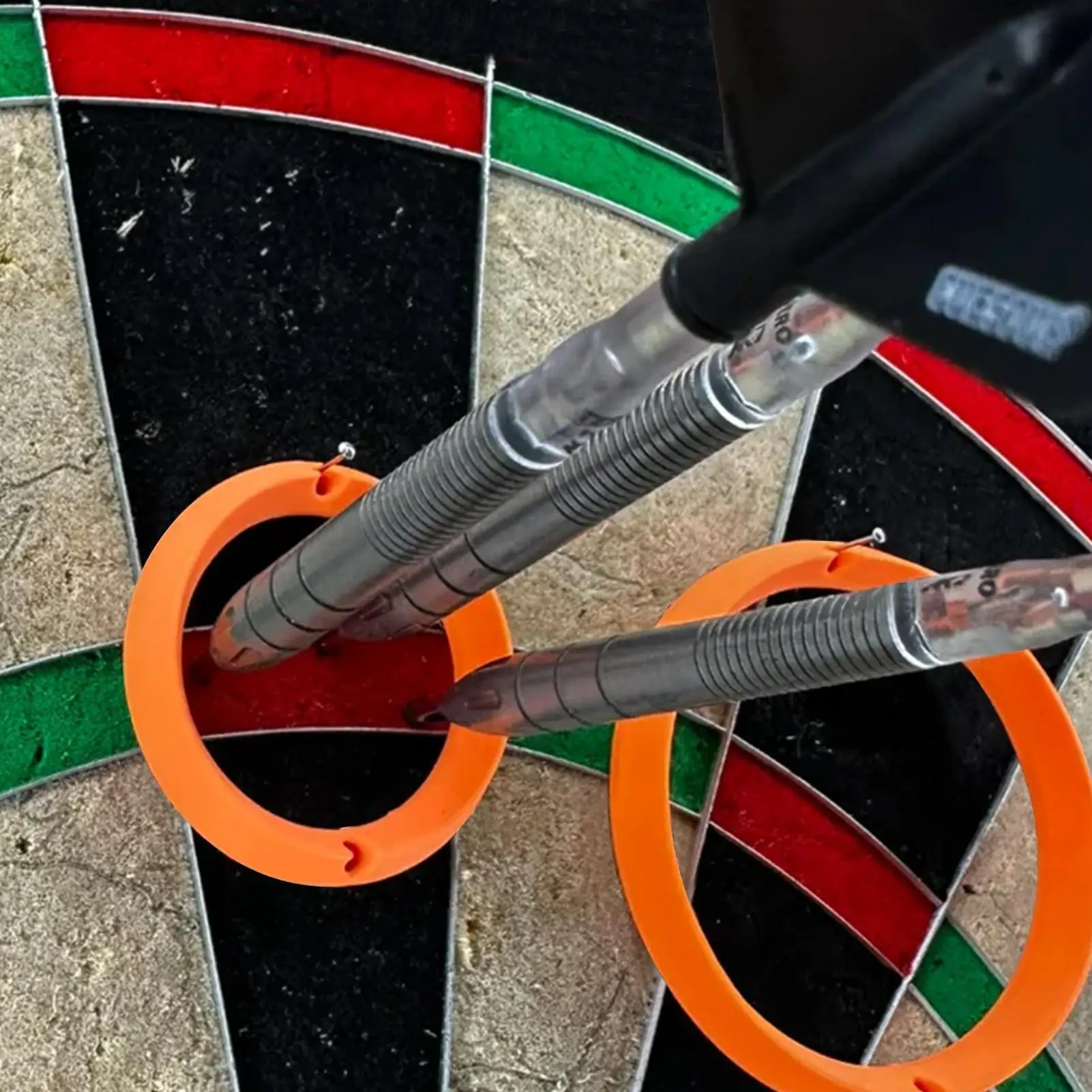 4pcs/set Dart Practice Rings Dart Practice Ring Target Aid Ring Dart Practice Aiming Target Aid Board Games Accessories
