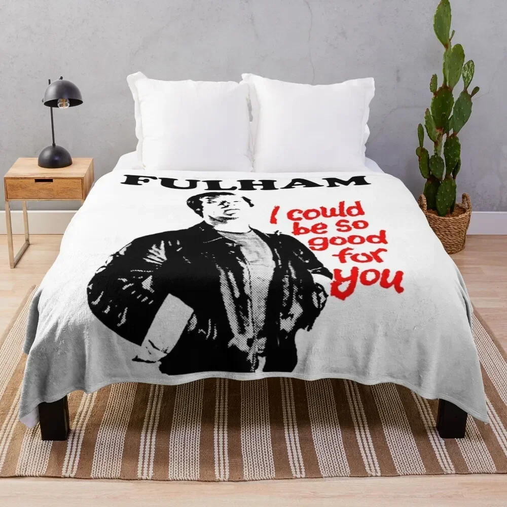 Fulham - Minder - Terry McCann - I Could Be So Good For You Throw Blanket valentine gift ideas Luxury Thicken Soft Blankets