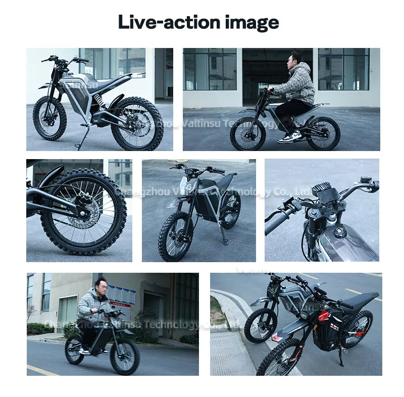 Factory 60V 2500 W Full Size Enduro Motorcycle Off-Road Electric Motorcycle All Terrain Electric Pit Bike
