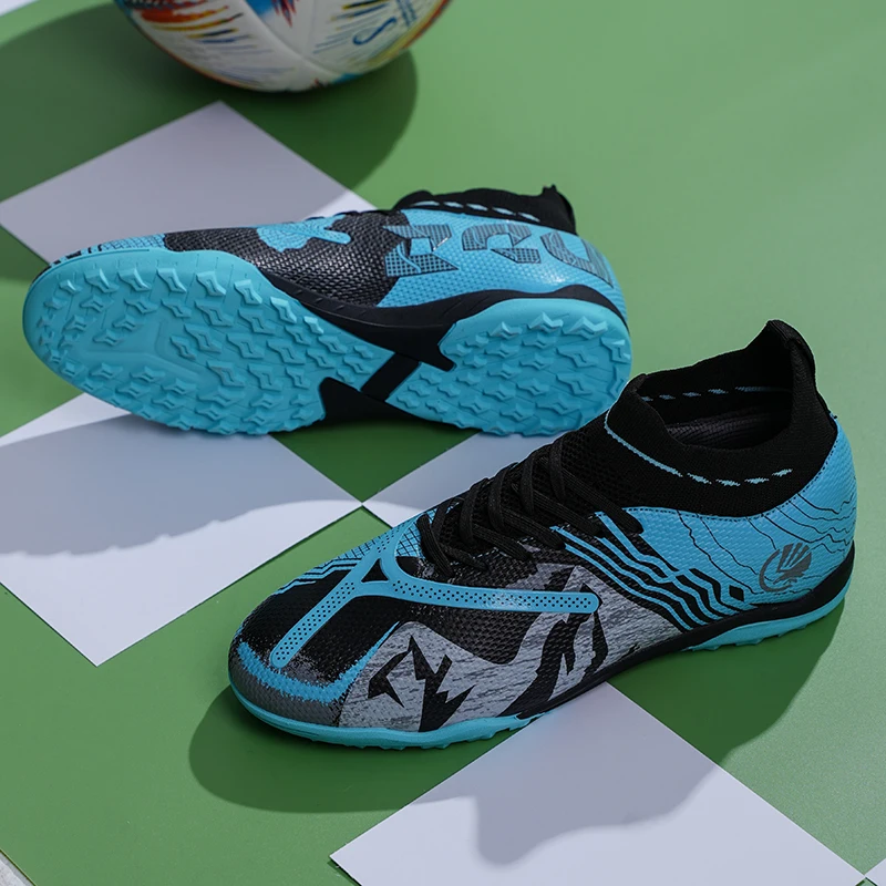 Men's Society Football Boot Outdoor Sports TF Training Football Futsal Shoes Pro Teen Soccer Shoes for Men