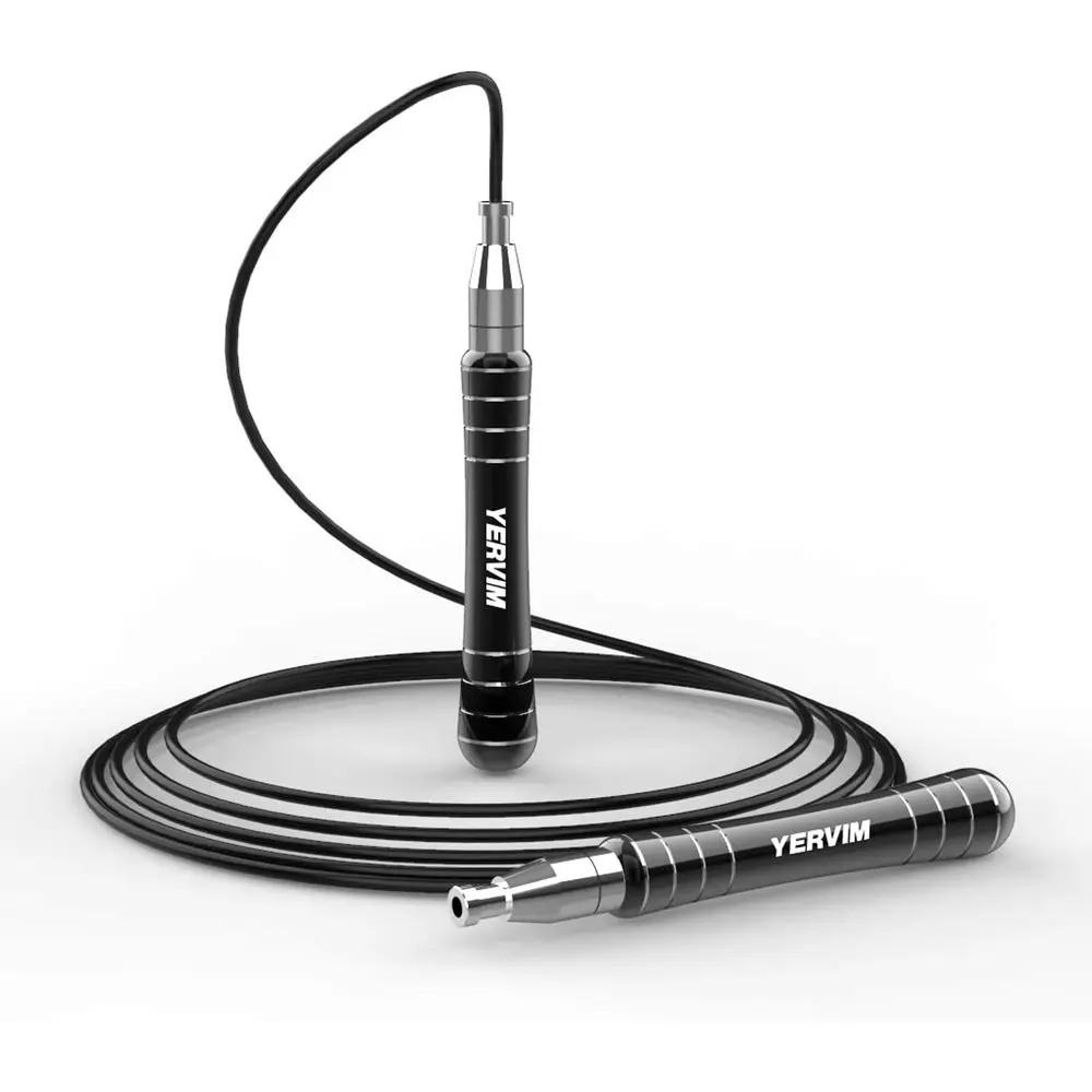 

Speed Jump Rope - ast Skipping Ropes or Exercise, itn, Losing Weight, Endurance Workout o Boxing, MMA, Martial Arts - Adjustable