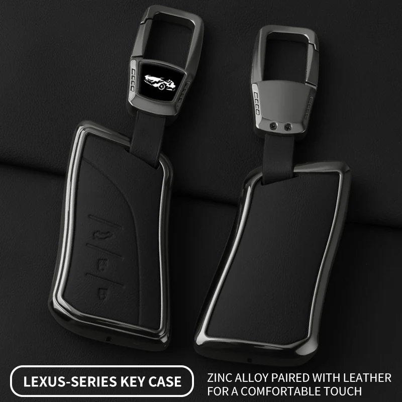 Autoschlüssel-Schutzhülle Schlüsselanhänger für Lexus ES LS NX RX UX TX GX RZ LX 250 250h 300h 300e 350 450h 500 550 – Detail 11