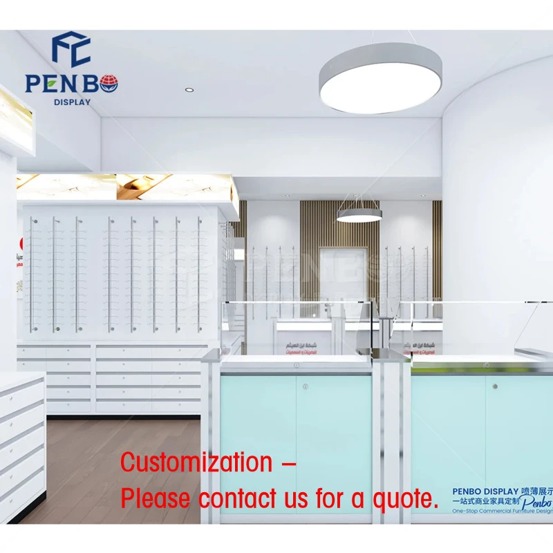 custom.Modern Interior Concept and Strategic Retail Expert Consultation and Custom Layout Turnkey Eyewear Solution