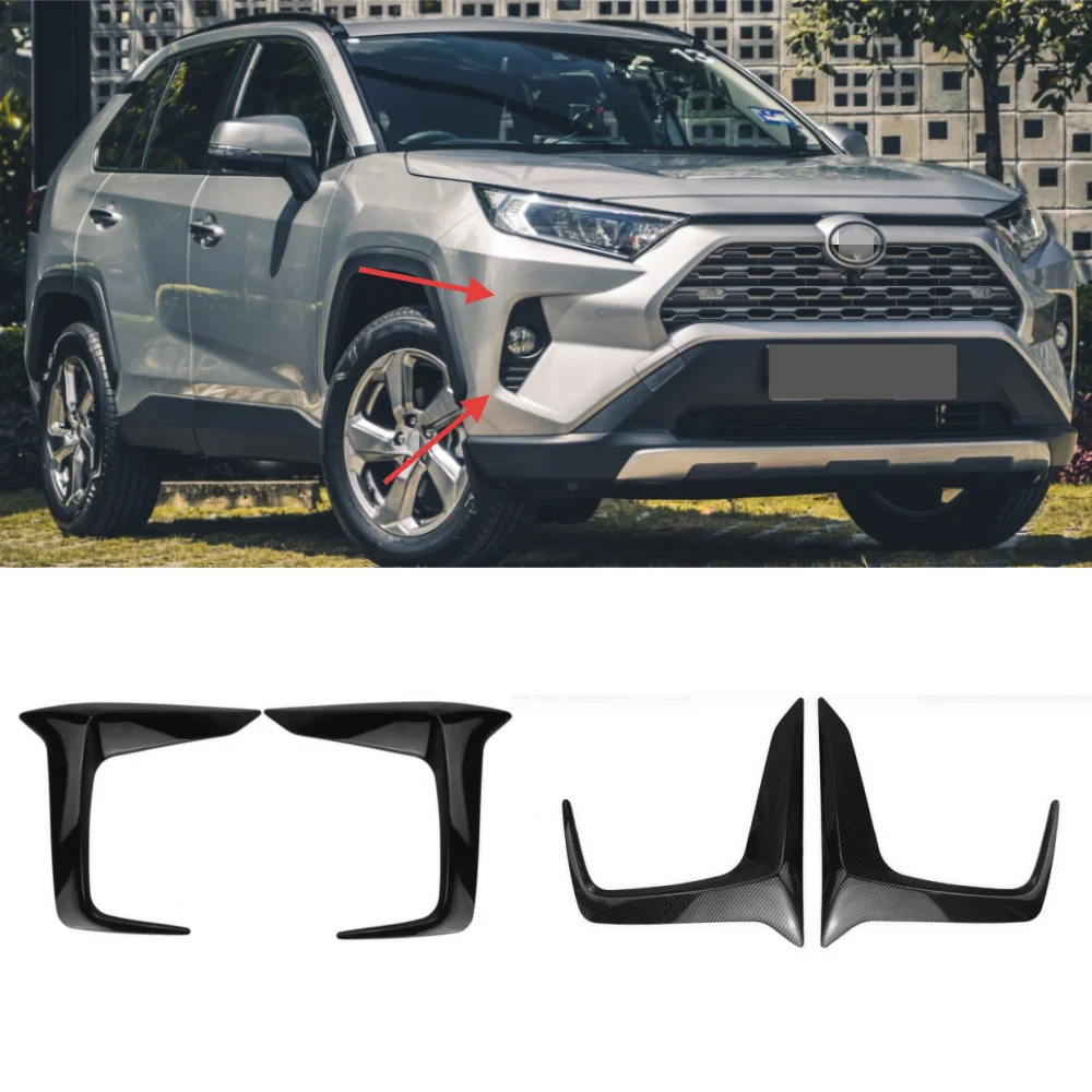 

Car Accessory Fog Light Cover Lamp Frame Grille Car Accessories For Toyota RAV4 2020-2021