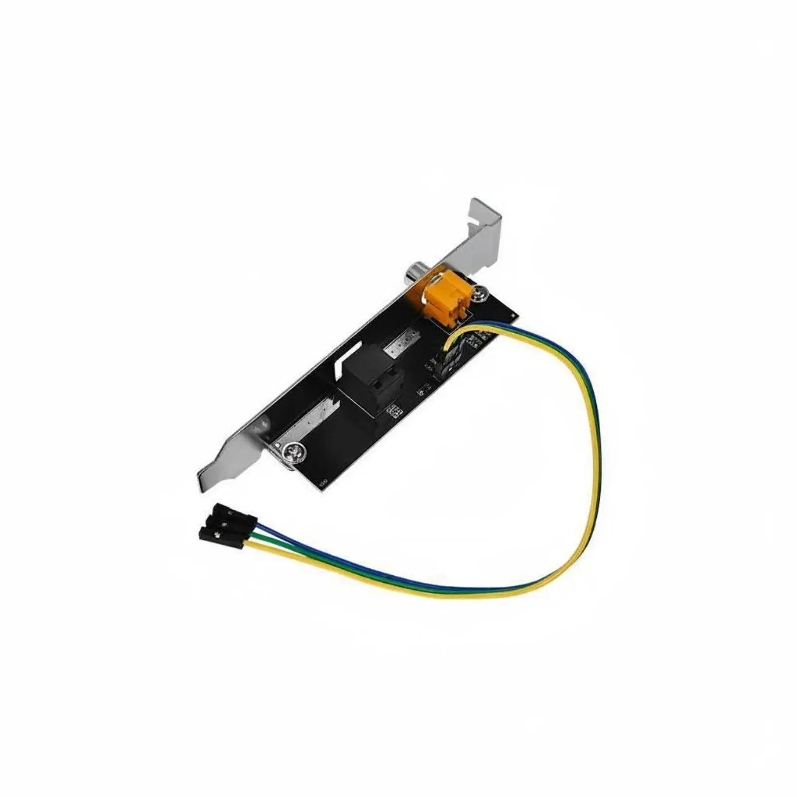 Optical Coaxial Digital Audio Interface Card Expansion Slot Bracket for Computer Sound System Connection
