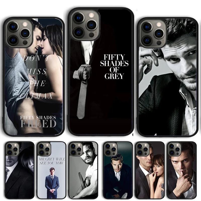 Jamie Dornan Fifty Shades of Grey Phone Case Cover For iPhone 15 16 14 13 12 Pro Max mini 11 Pro Max XS XR Plus Shell