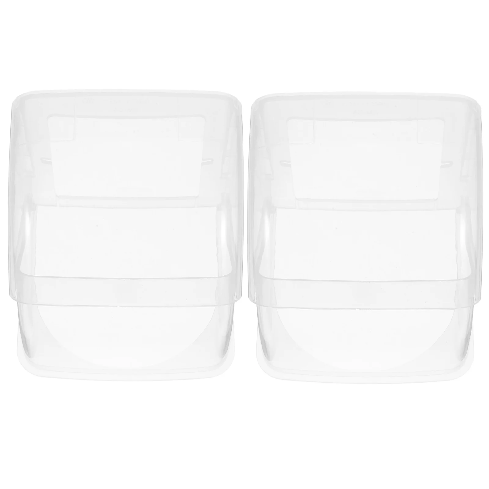 

2Pcs Outdoor Waterproof Cover Clear Plastic Weatherproof Socket Protector Easy Install for Charging Station Outlet Light Cover