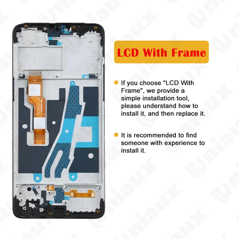 Écran tactile LCD avec cadre pour OPPO, 6.23 d\'origine, OPPO A3 F7 CPH1819 CPH1821 A3 CPH1837