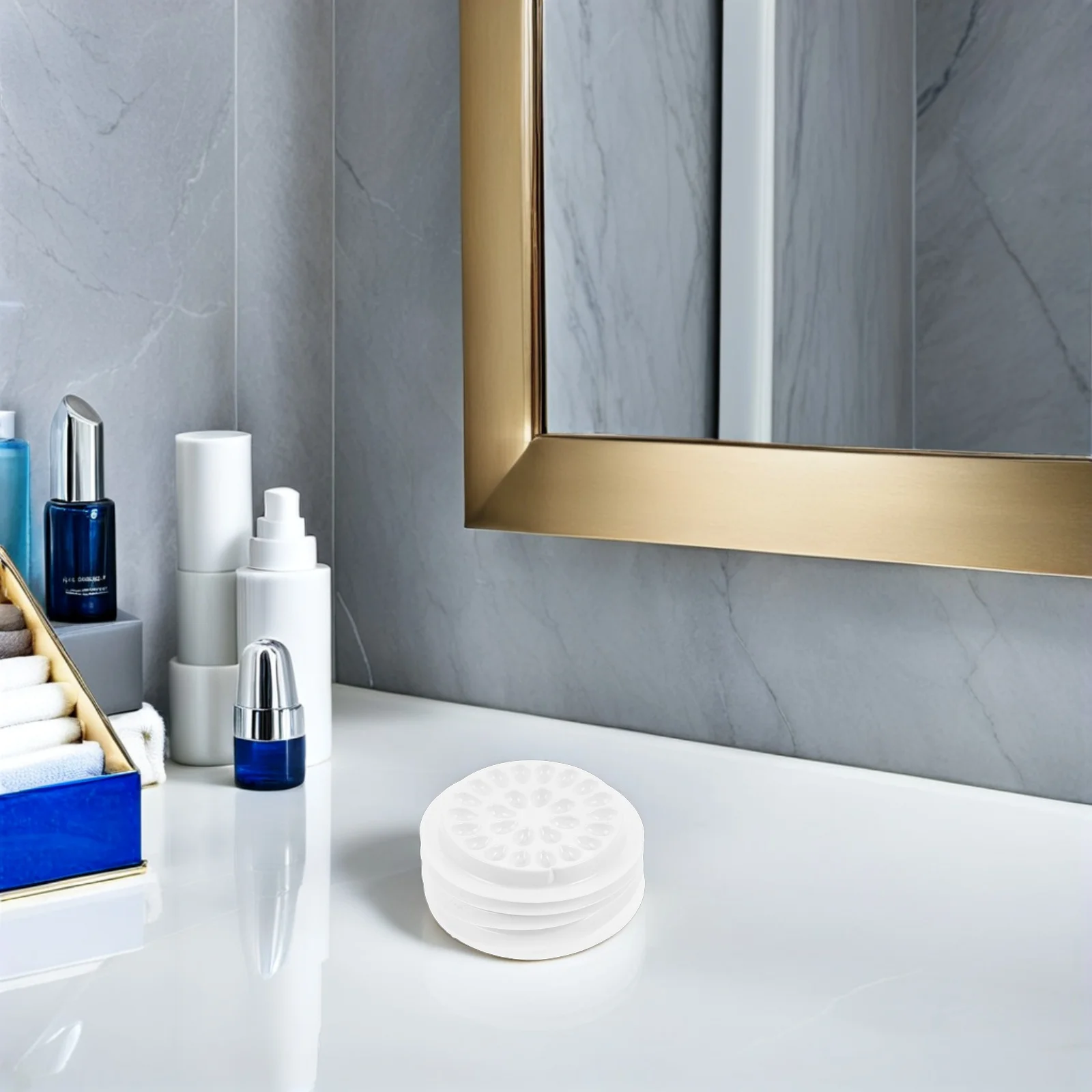 100 pezzi tavolozza di colla per ciglia strumenti per estensione ciglia a forma di fiore organizer leggero resistente allo fuoriuscite per falsi professionali