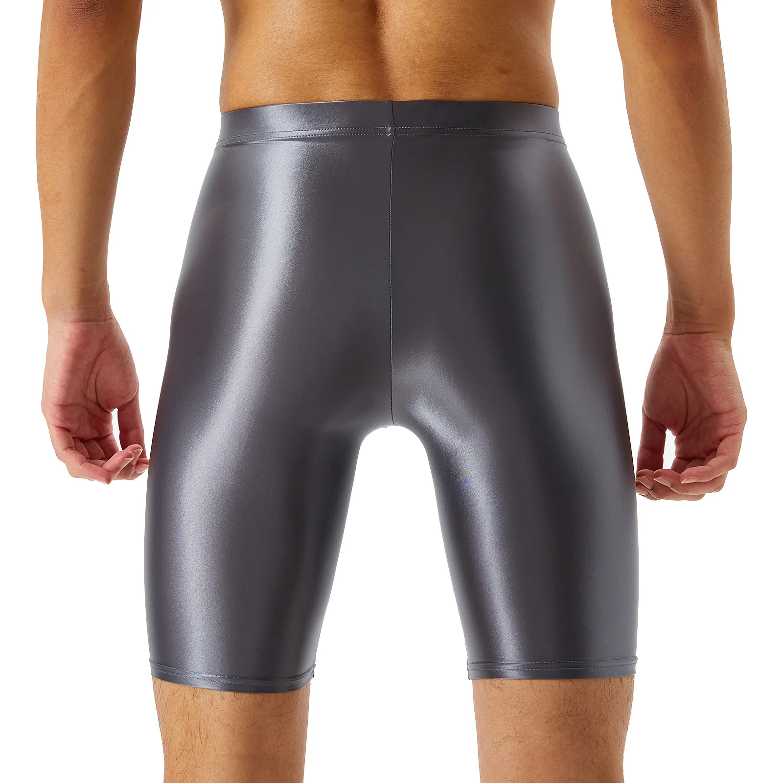 لامعة الصيف الرجال السراويل كلوبوير مطاطا حزام السراويل رياضة الجري اللياقة البدنية الجمباز ملهى ليلي سراويل قصيرة