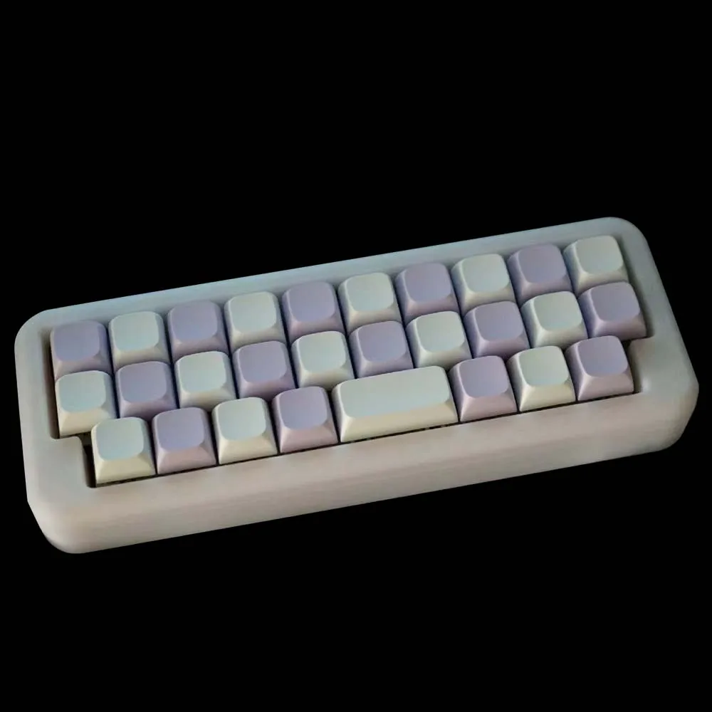 28Keys Mini Children Student Hotswap Mechanical Keyboard BLE Wireless South RGB VIA Per-key Proggrammble