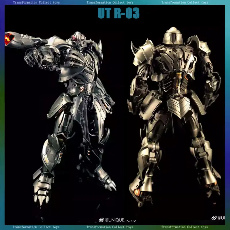 

Новая трансформация, уникальные игрушки UT R-03 Megatron Movie Edition, экшн-фигурка, модель, коллекция игрушек, подарки на день рождения, Хэллоуин