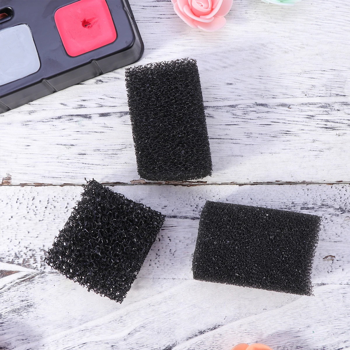 

3pcs Stipple Sponge Special Effect Makeup Sponge For Freckles Scars Face Painting Halloween Cosplay Stubble Texture