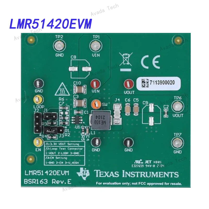 LMR51420EVM LMR51420 evaluation module 4.5-V to 36-V, 2-A synchronous step-down converter