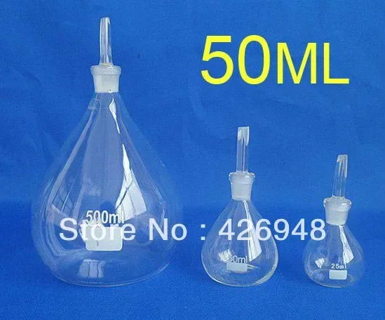 

50ML Lab pycnometer specific gravity bottle density bottle picknometer picnometer