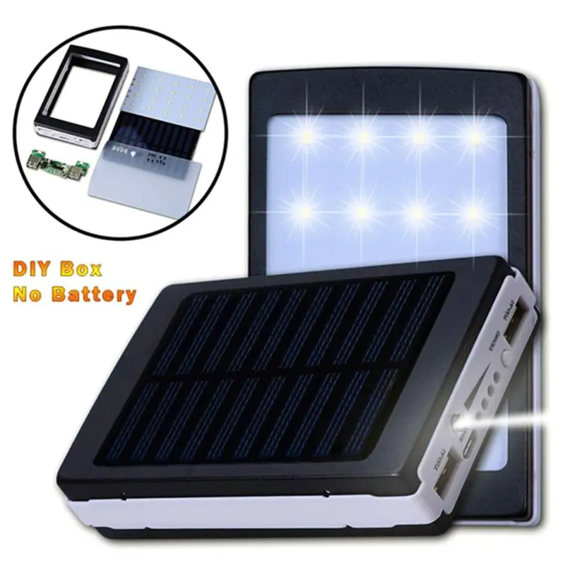 18650 Solar for Case No Battery Multiple for Protection Plug and for