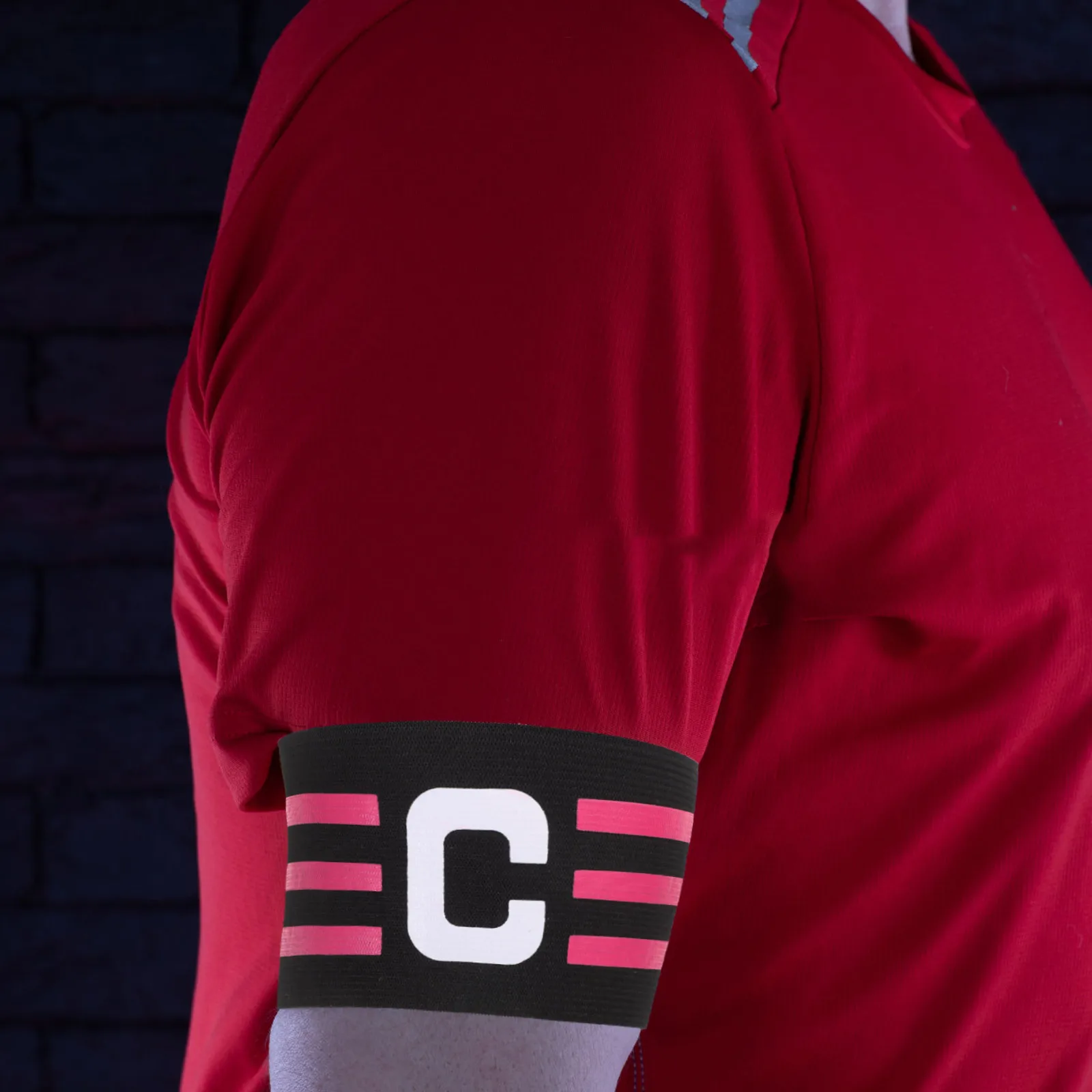 

2Pcs Captain Armband Soccer Comfortable Breathable Material Durable Fit Secure Football Team Leader Sports Bands