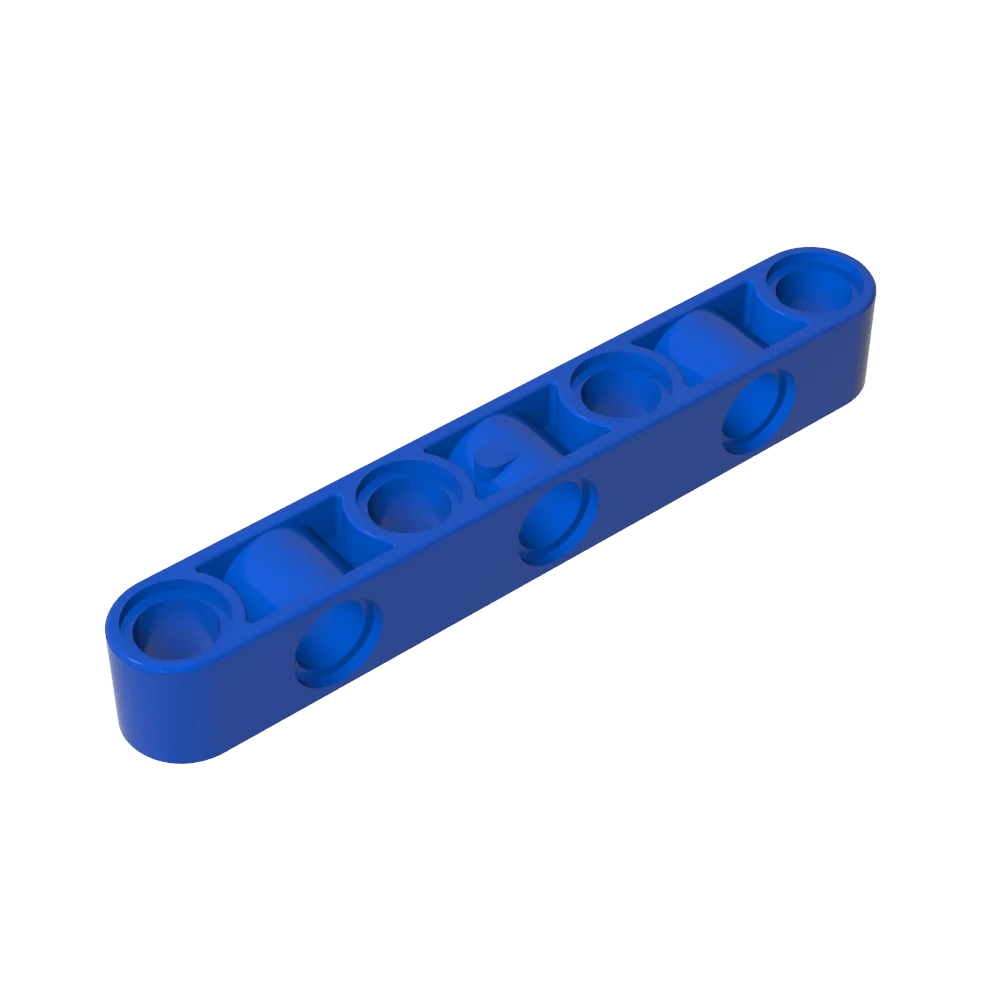 Gobricks GDS-1592 faisceau technique 1x7 d'épaisseur avec trous alternatifs blocs de construction éducatifs bricolage pour enfants technique