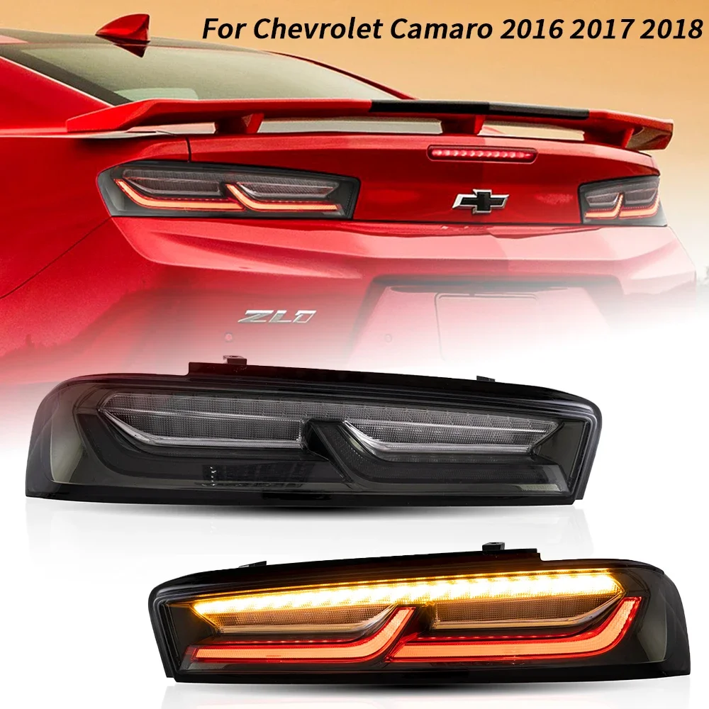 

Задний фонарь для Chevorlet Camaro 2015 2016 2017 2018, задний фонарь, задний фонарь, задний стоп-сигнал, пара