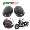 Bmw R18 r 18 2020 2021 2022 2023 100% 炭素繊維エンジンケーススライダー左 & 右オートバイアクセサリーカフェレーサー 1