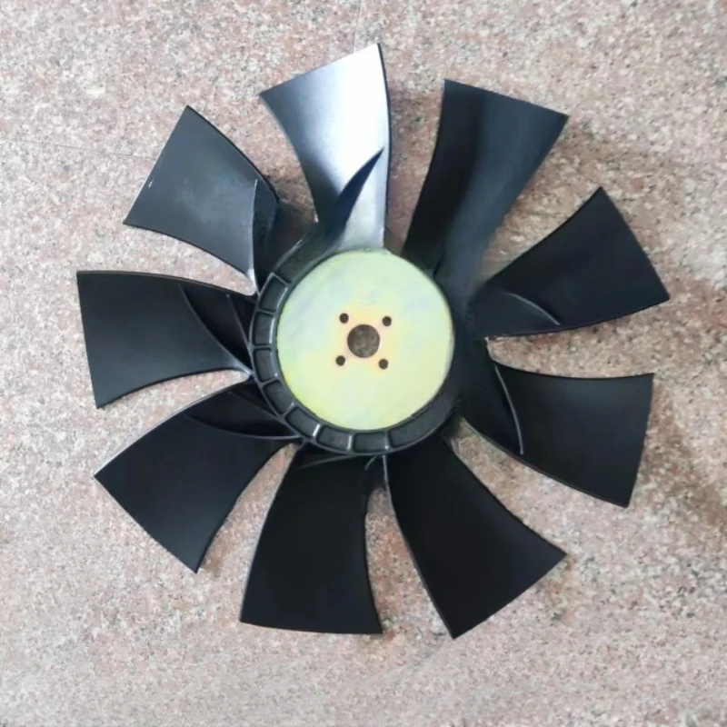 65/75 rubber-tyred excavator 4D32YG30 engine  radiator fan blade.