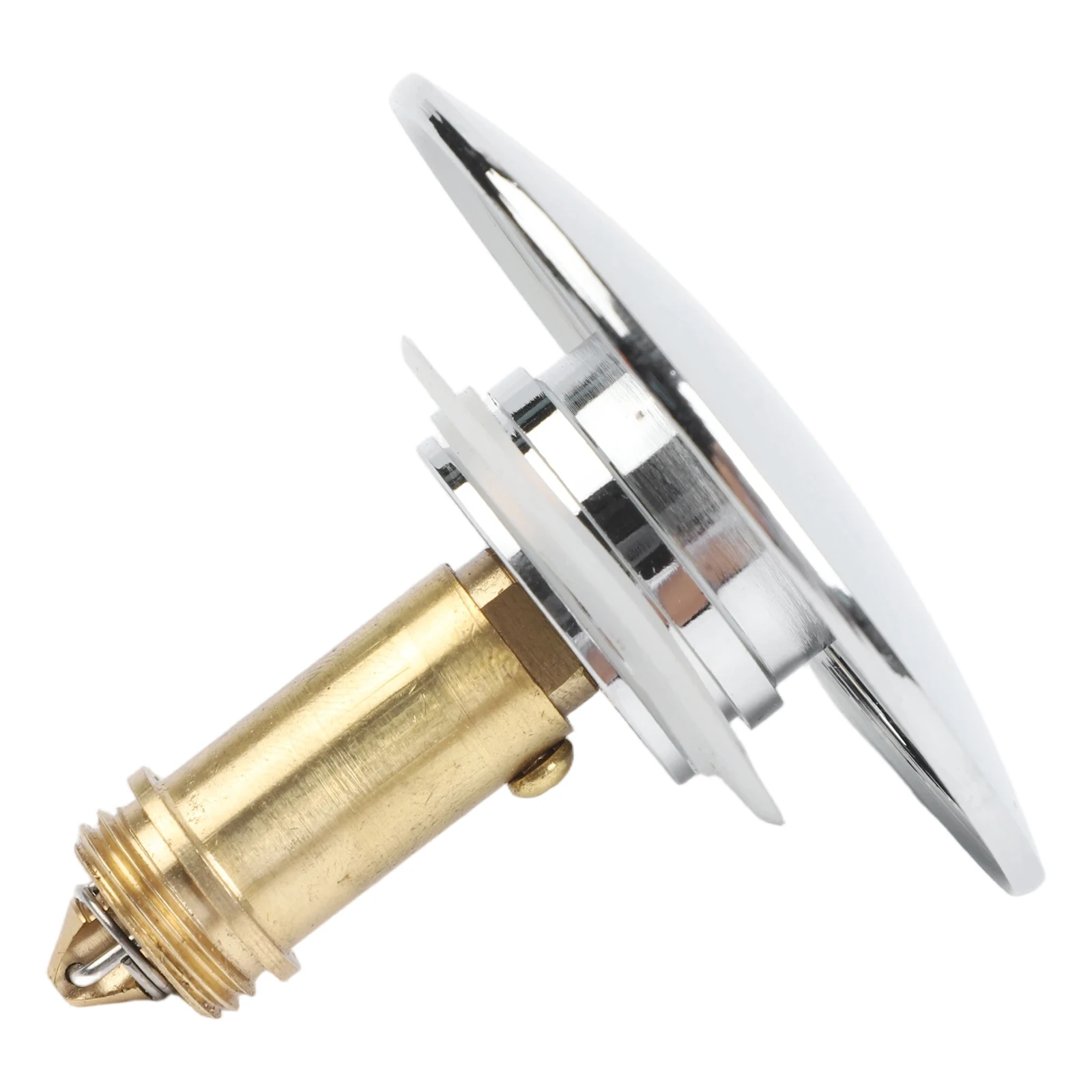 

Sink Fitting Bouncing Core Barth Tub Sink M8 Screw Thread Sink Drain Stopper Solid Brass Push Button Brand New