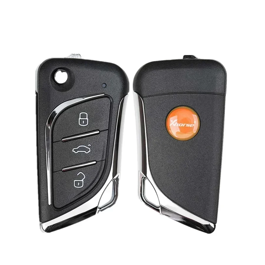 1/2/3pcs Xhorse XKLKS0EN Universal Car Remote Key 3 Button Wire Remote Key for VVDI Mini Key Tool VVDI2 Car Keys English Version