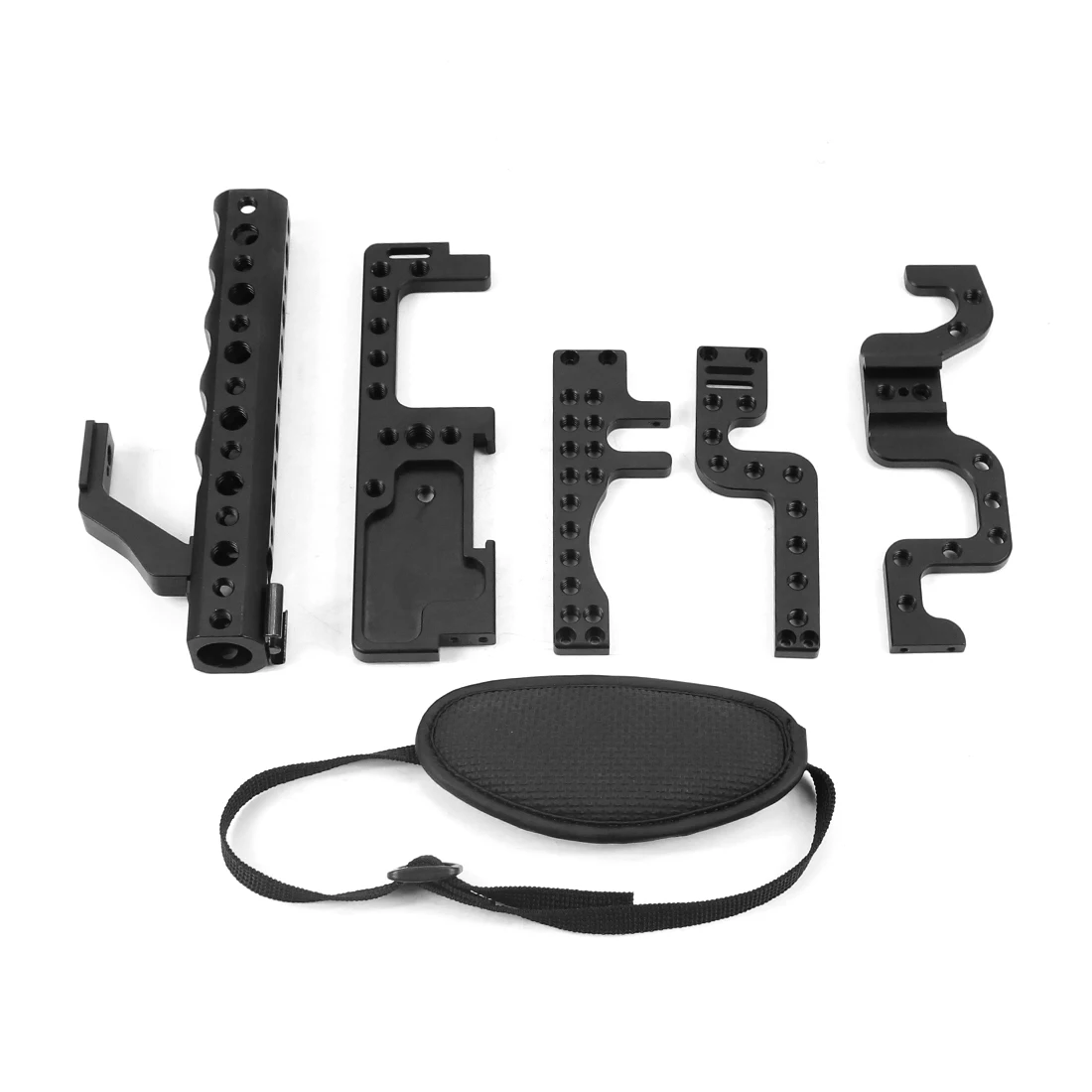 Kamera Käfig Rig GH3 GH4 GH5 Schutz Gehäuse Fall Top Griff Grip für Panasonic Lumix DSLR Video Stativ Verlängerung Kit – Detail 18