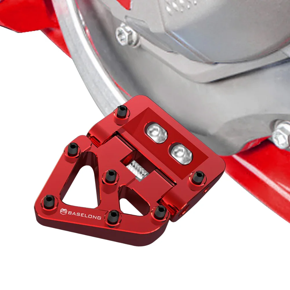 

For GasGas EX / EC 125 200 250 MC EX F/ ECF/ MC F 300 350 400 450 Motorcycle Accessories Folding Rear Brake Pedal Step Tip Plate