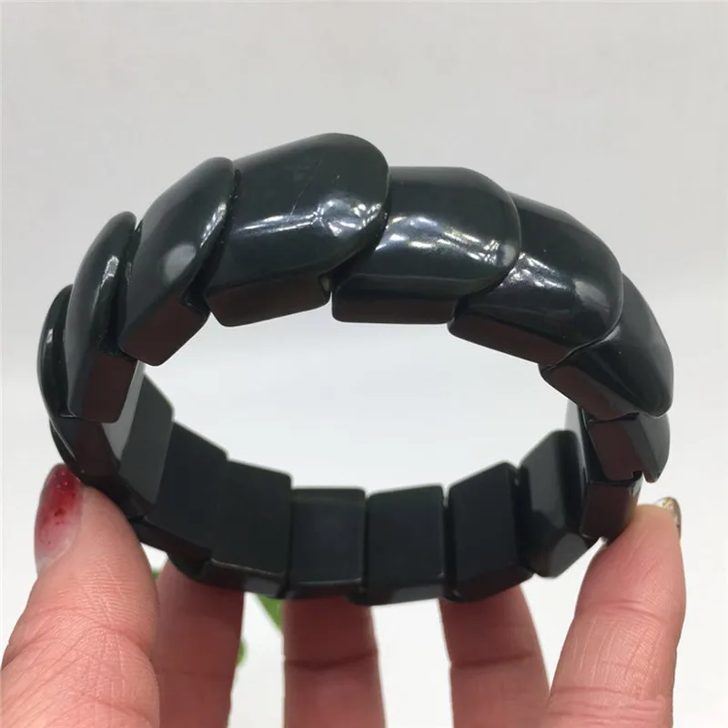 Natural Fish Scale , Hotan Green Jade Bracelet
