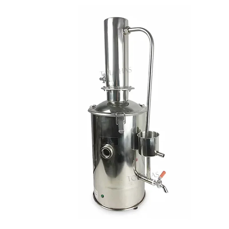 

Lab Distillation Equipment 5L 10L 20L Automatic Cut Off Stainless Steel Water Distiller