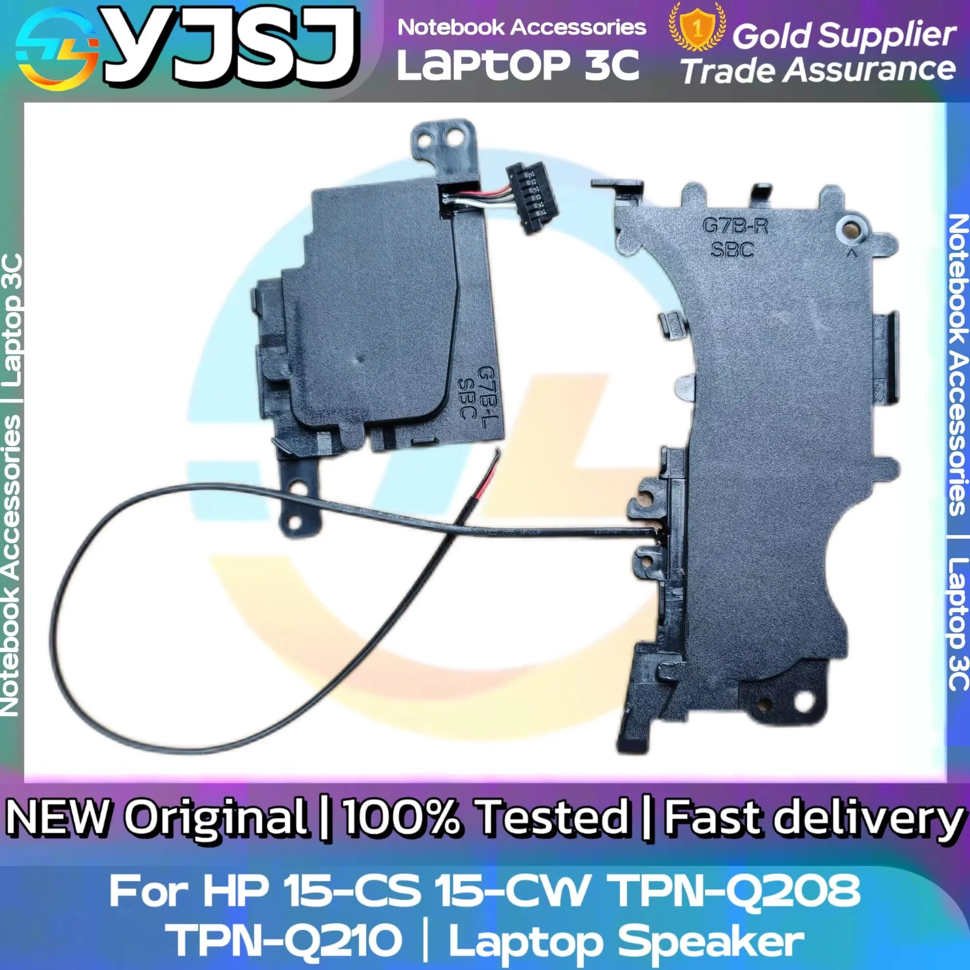 New Original Laptop Notebook Audio Speaker For HP 15-CS 15-CW TPN-Q208 TPN-Q210 built-in speaker horn audio 3BG7BSATP00